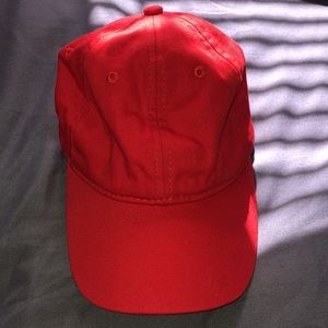 Unisex red cap